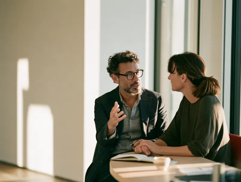 Commercial discussion in daylight